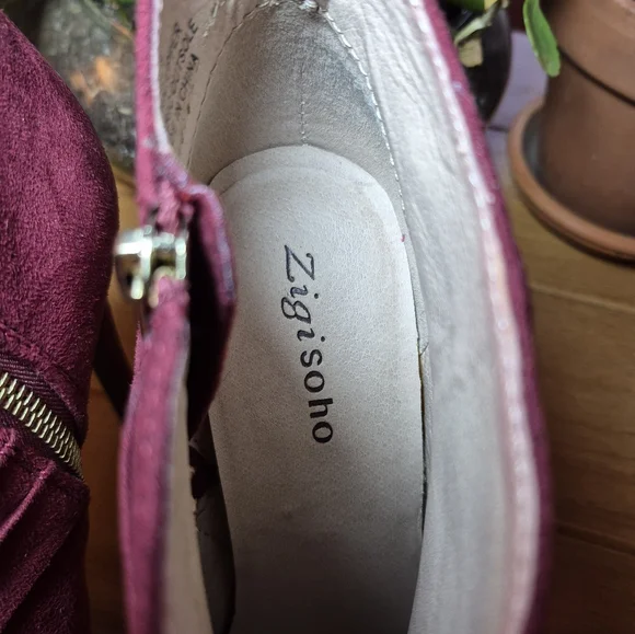 ZIGI SOHO "Haben" Suede Booties - Size 9 - Picture 4 of 9